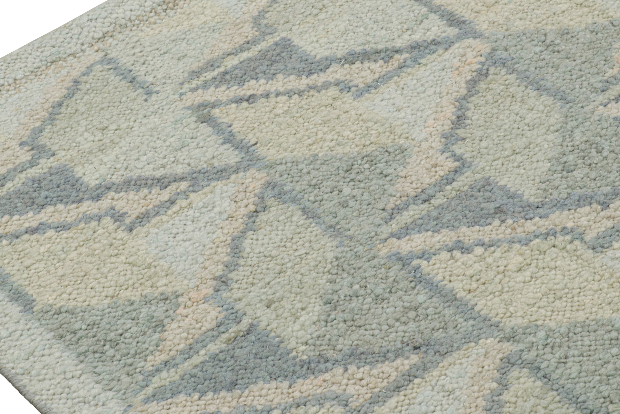 Scandinavian Rug with Geometric Patterns