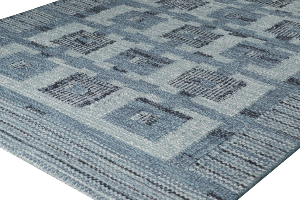 Scandinavian Custom Rug with Geometric Patterns