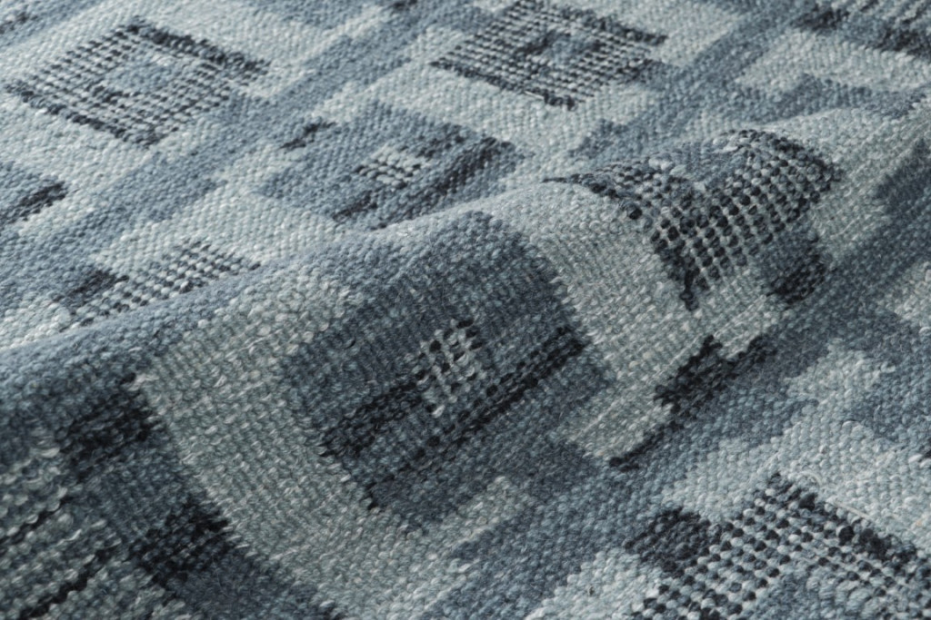Scandinavian Custom Rug with Geometric Patterns
