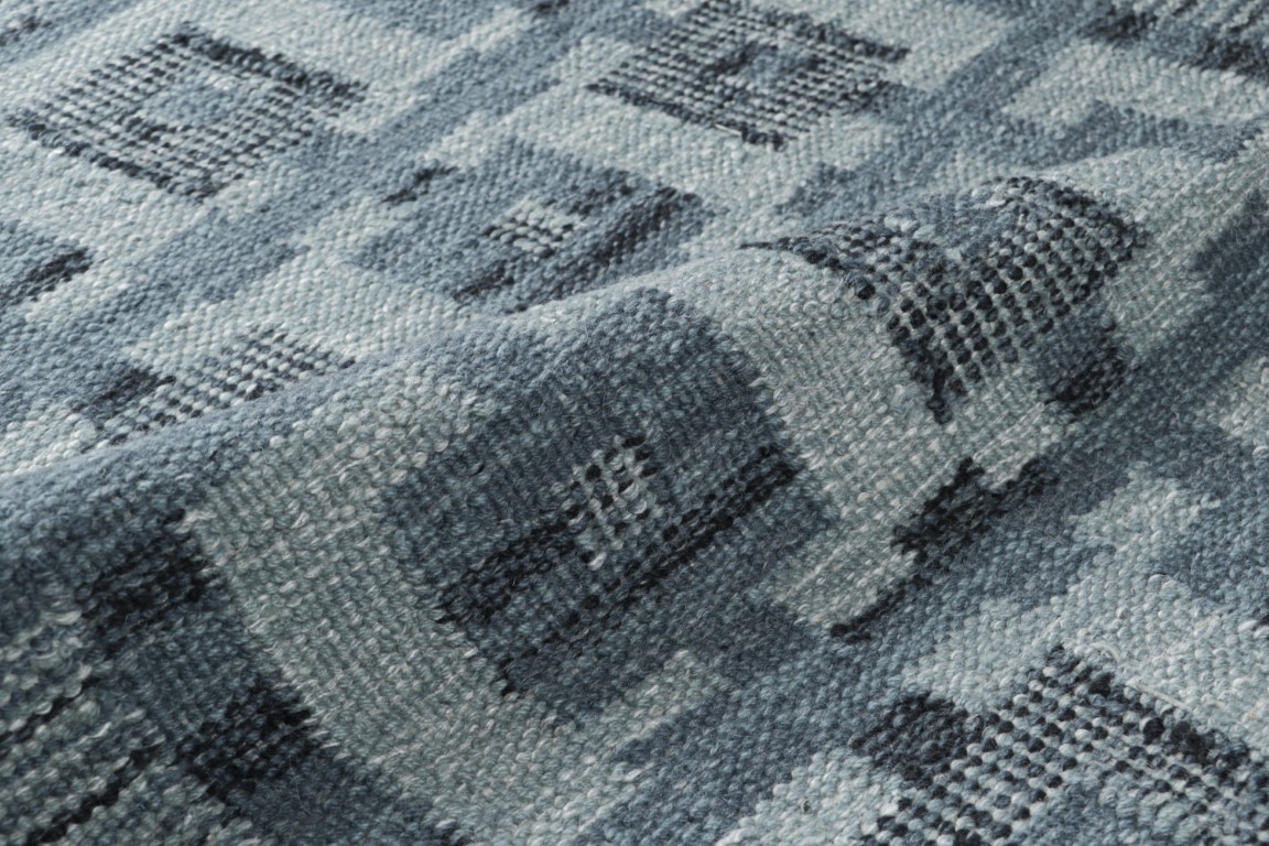 Scandinavian Custom Rug with Geometric Patterns