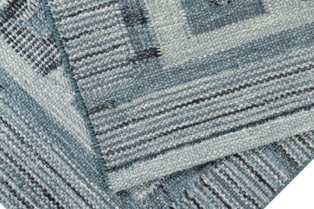 Scandinavian Custom Rug with Geometric Patterns