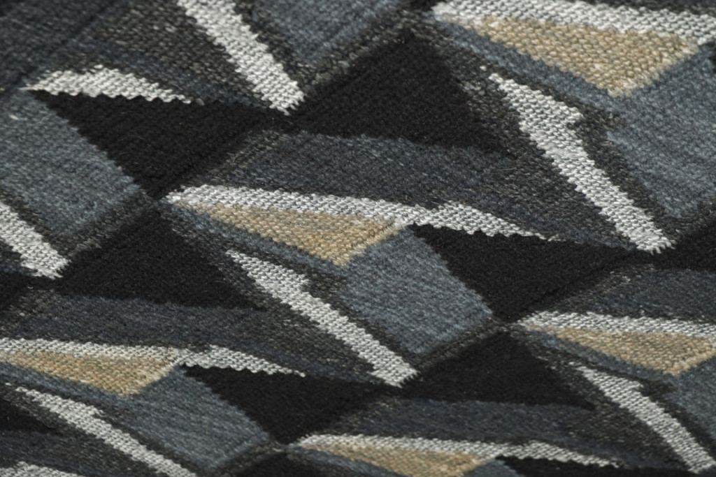 Scandinavian Custom Rug with Geometric Patterns