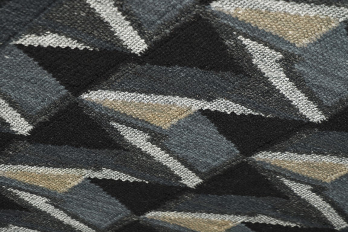 Scandinavian Custom Rug with Geometric Patterns