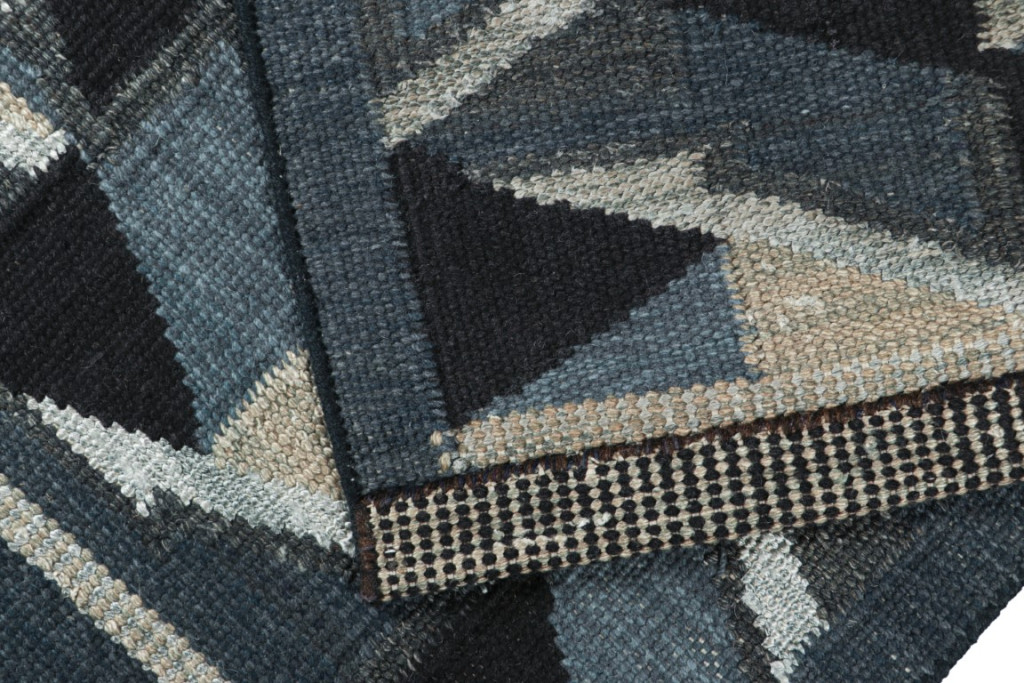 Scandinavian Custom Rug with Geometric Patterns