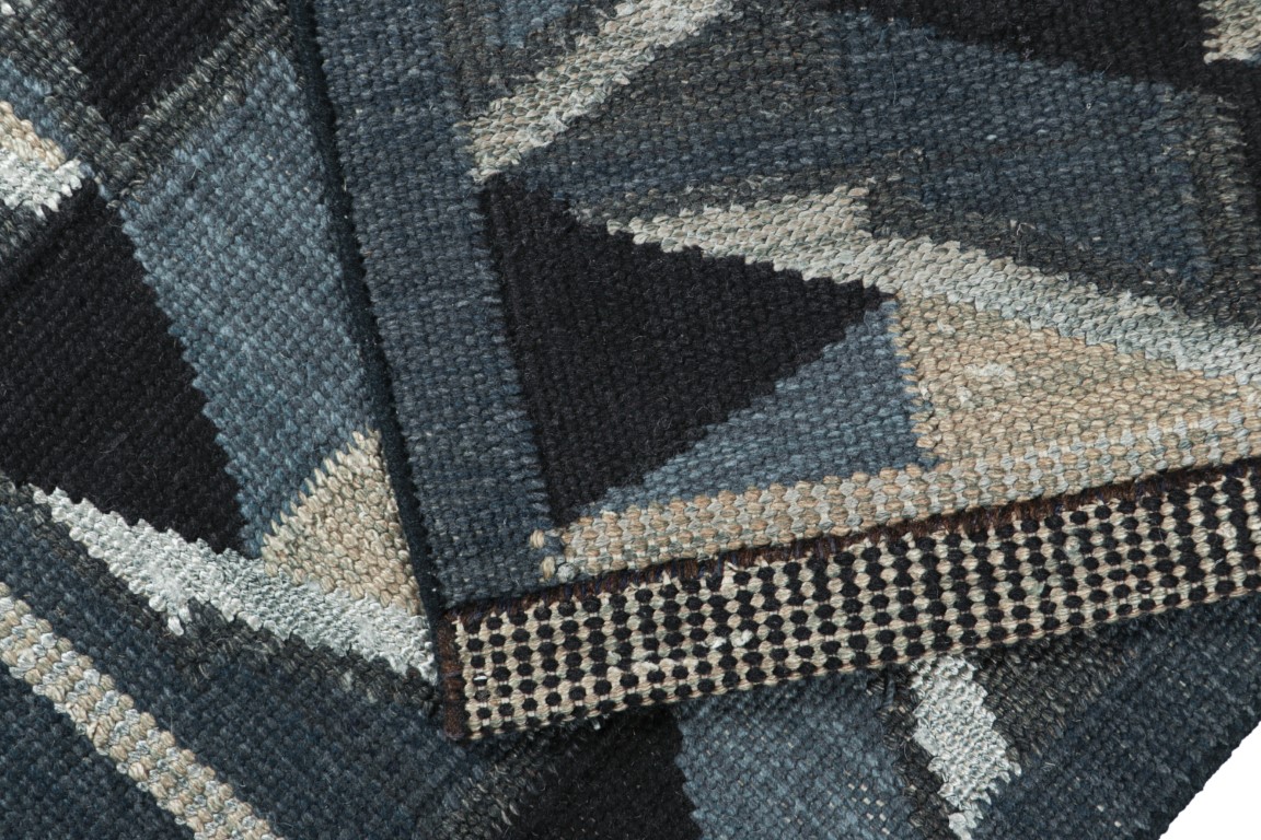 Scandinavian Custom Rug with Geometric Patterns