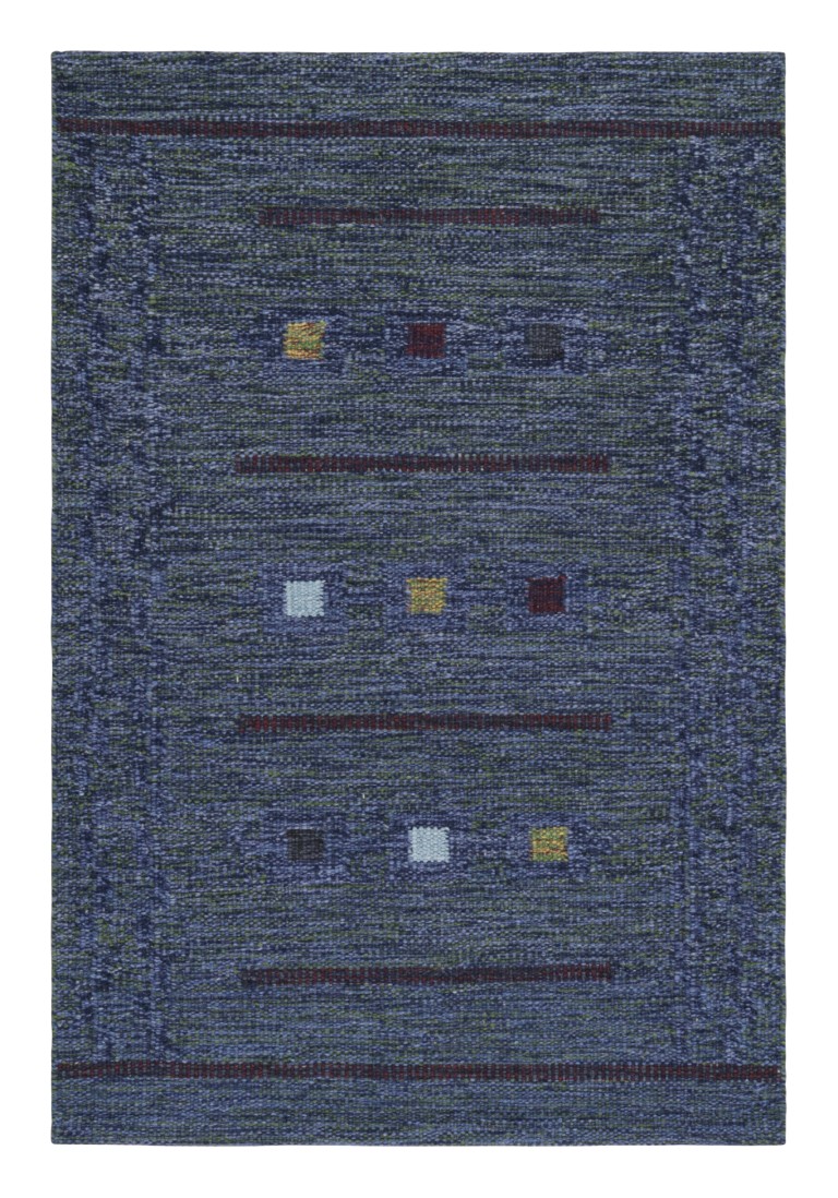 Scandinavian Rug with Geometric Patterns