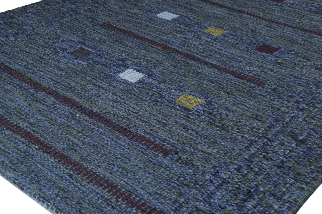 Scandinavian Rug with Geometric Patterns