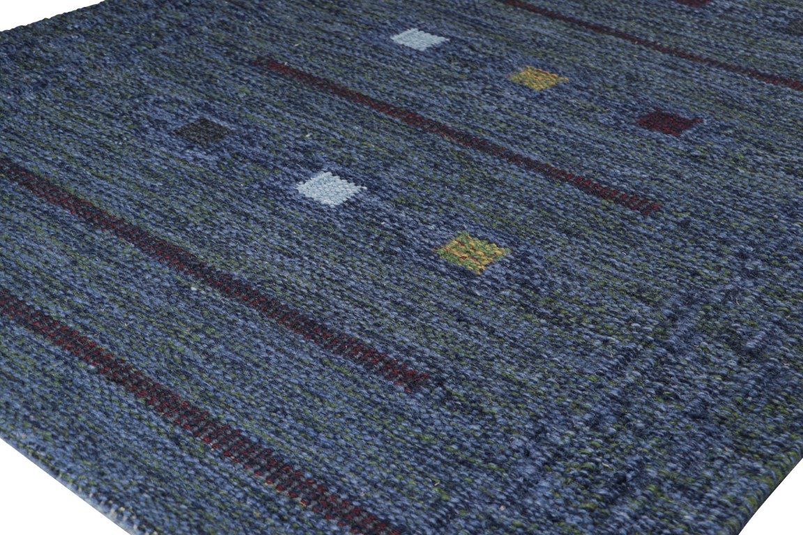 Scandinavian Rug with Geometric Patterns