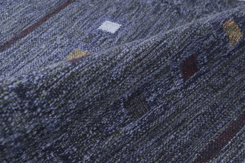 Scandinavian Rug with Geometric Patterns