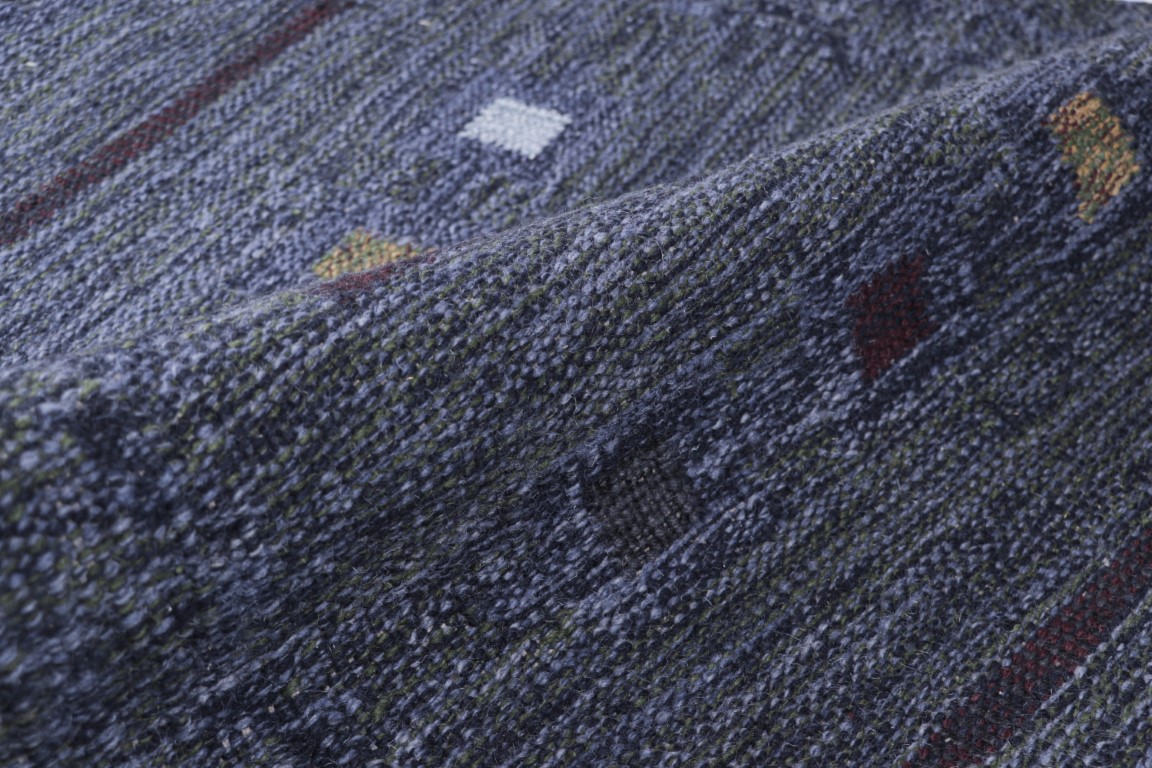 Scandinavian Rug with Geometric Patterns