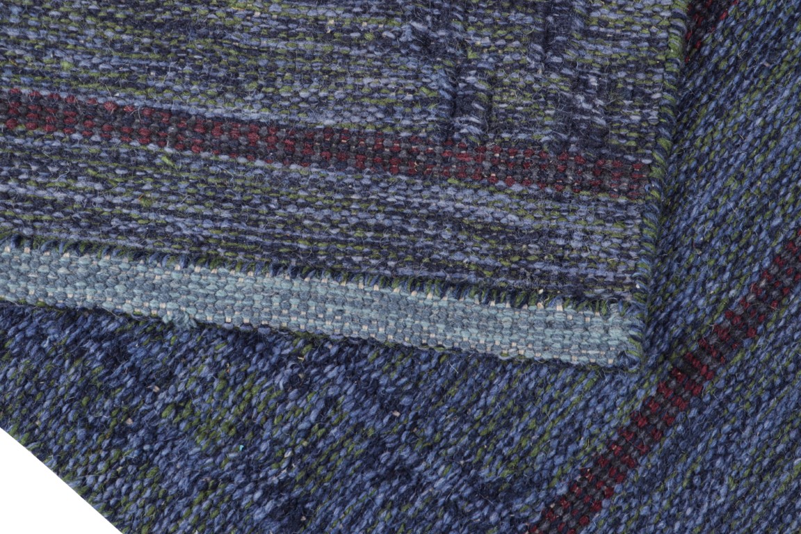 Scandinavian Rug with Geometric Patterns