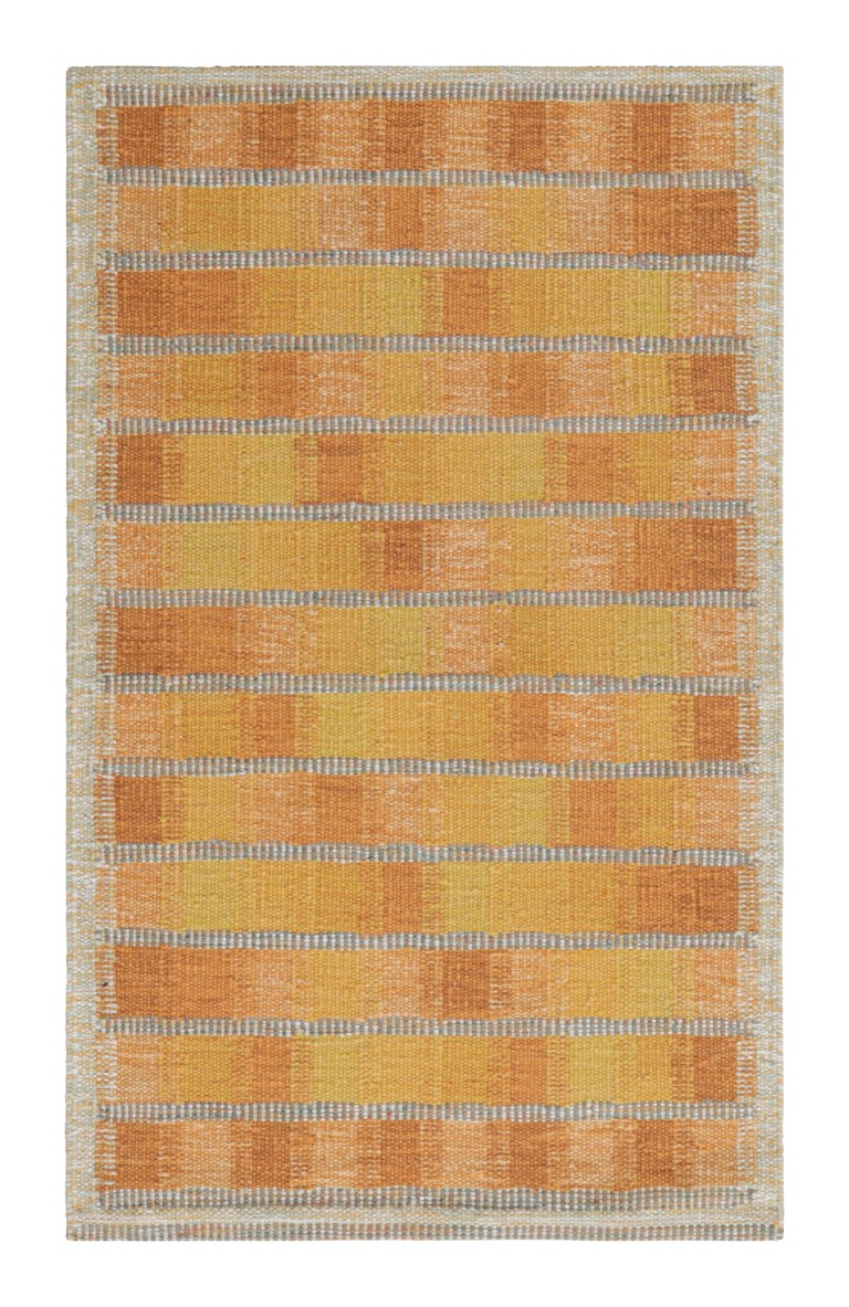 Scandinavian Rug with Geometric Patterns