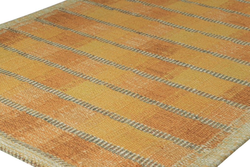 Scandinavian Rug with Geometric Patterns
