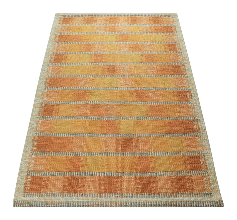 Scandinavian Rug with Geometric Patterns