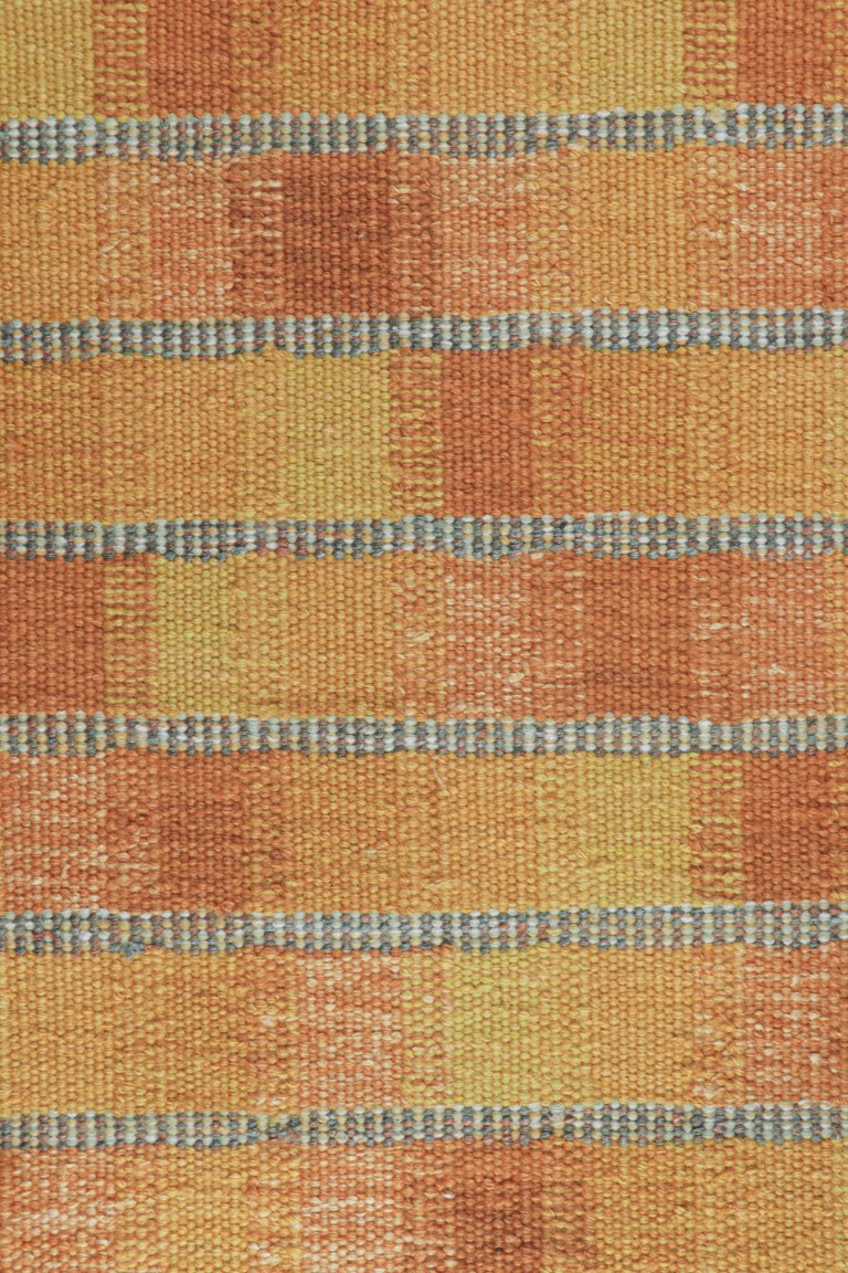 Scandinavian Rug with Geometric Patterns