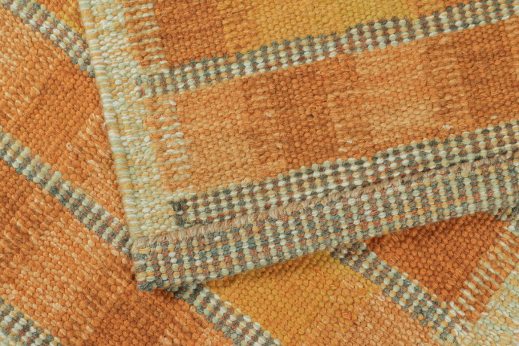 Scandinavian Rug with Geometric Patterns