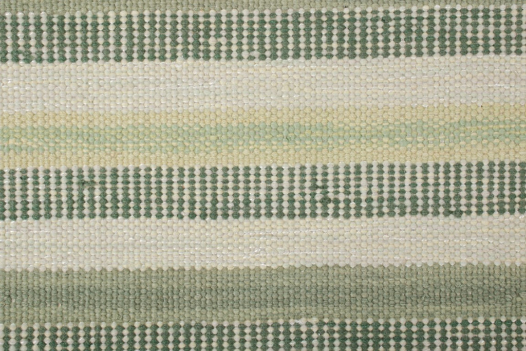 Scandinavian Rug with Geometric Stripes