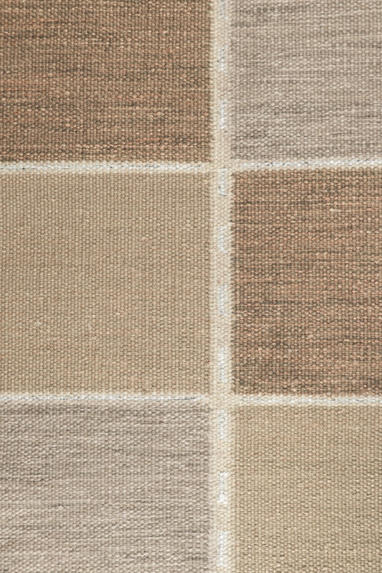 Scandinavian Rug with Geometric Patterns