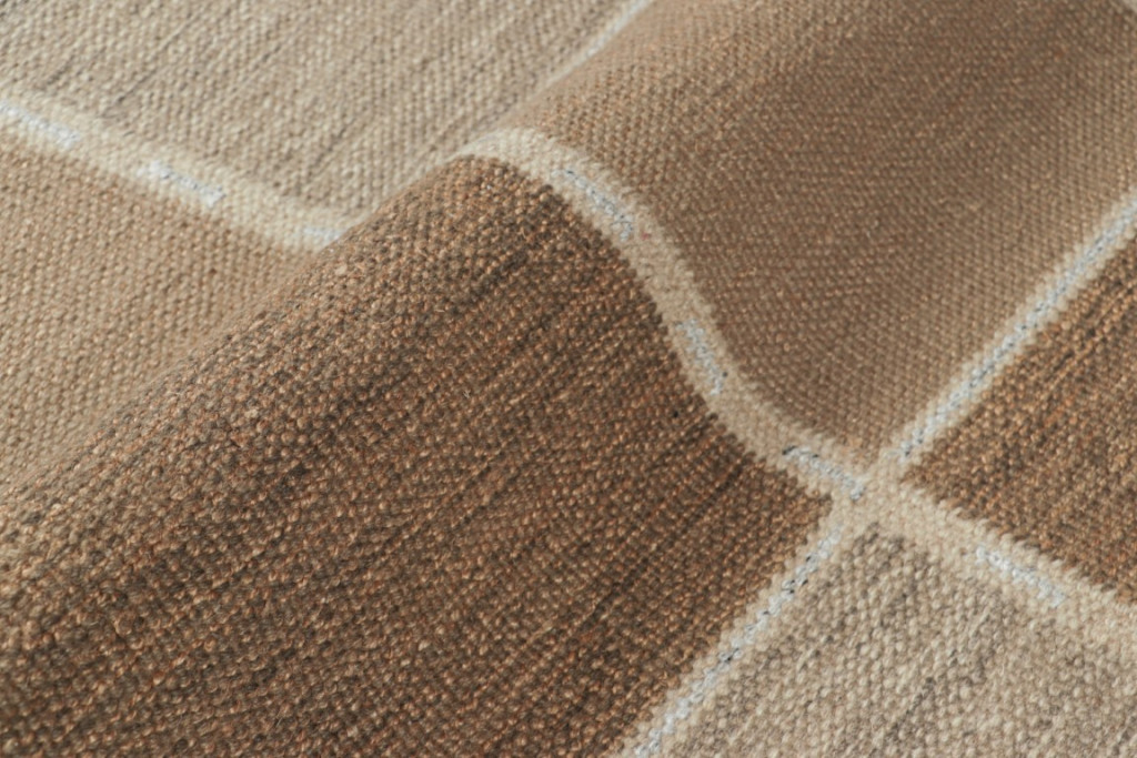 Scandinavian Rug with Geometric Patterns