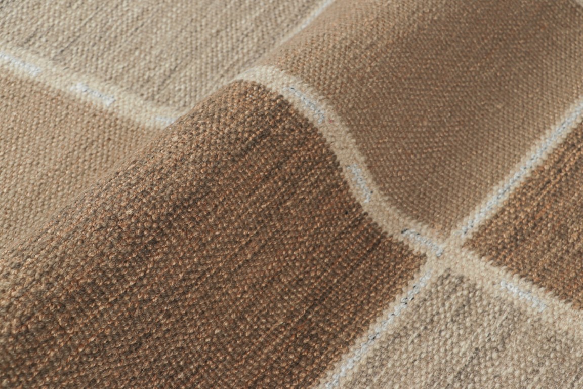 Scandinavian Rug with Geometric Patterns