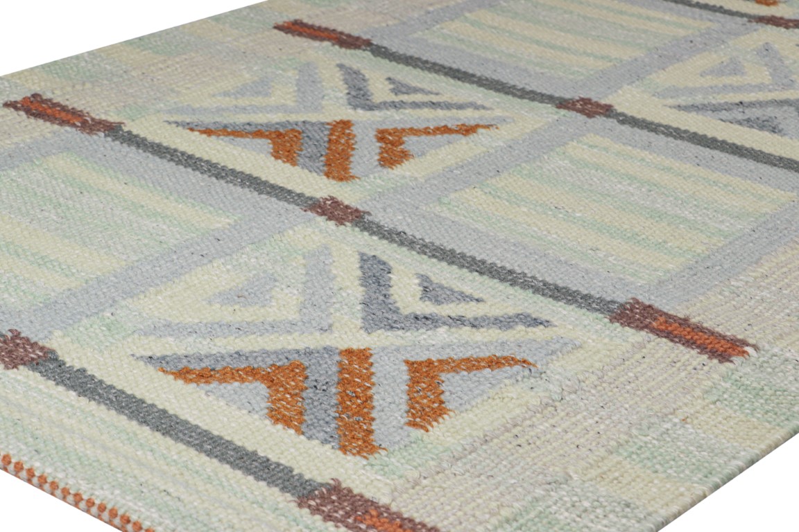 Scandinavian Rug with Geometric Patterns