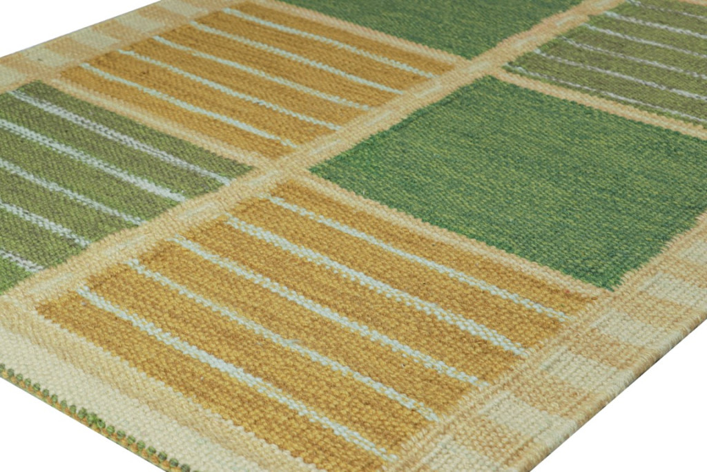 Scandinavian Rug with Geometric Patterns