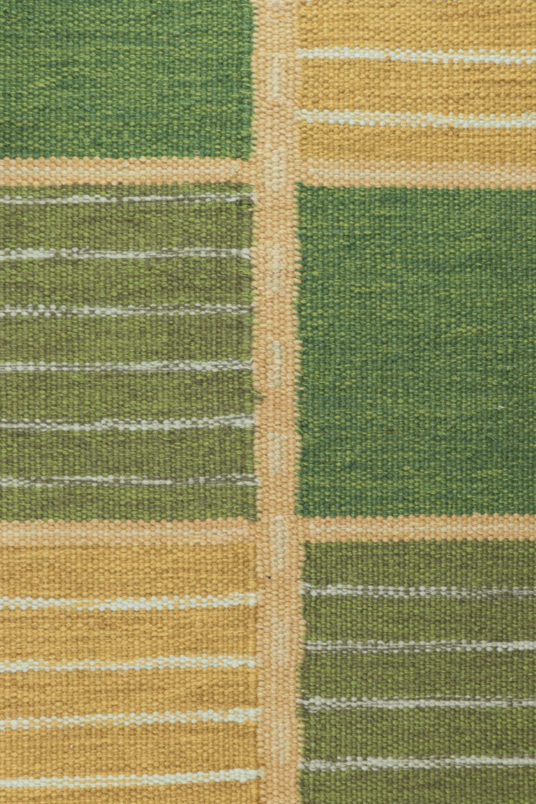 Scandinavian Rug with Geometric Patterns