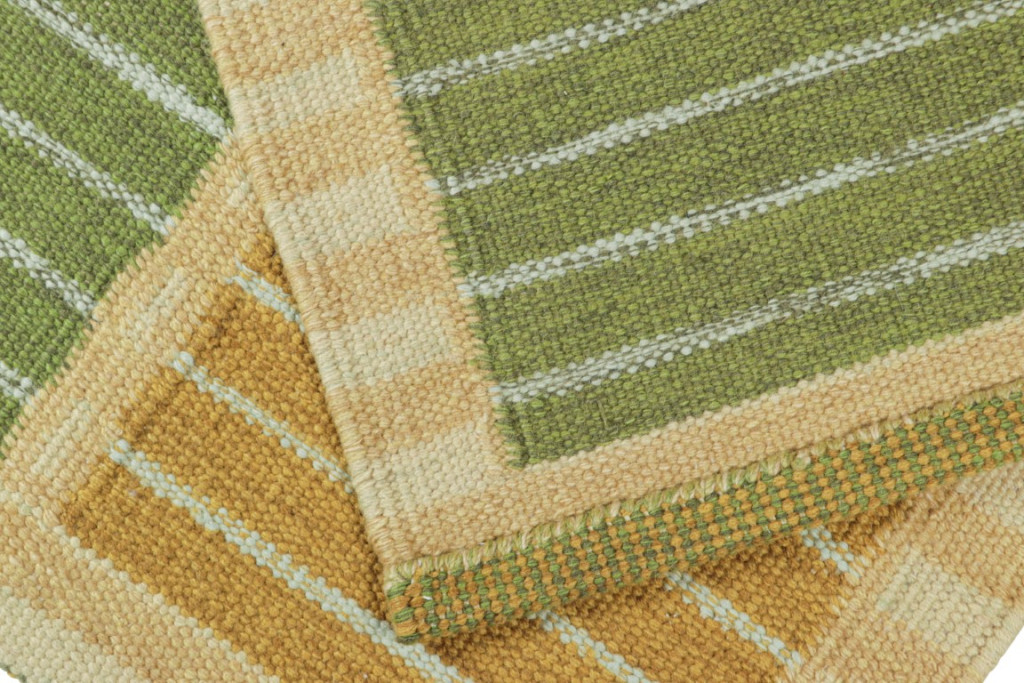 Scandinavian Rug with Geometric Patterns