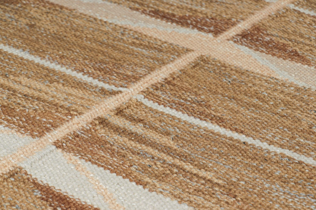 Scandinavian Rug with Geometric Patterns