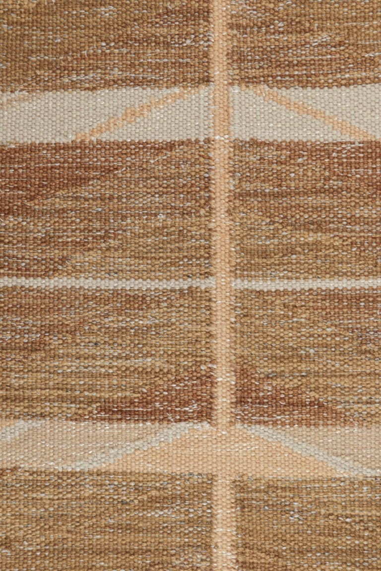 Scandinavian Rug with Geometric Patterns