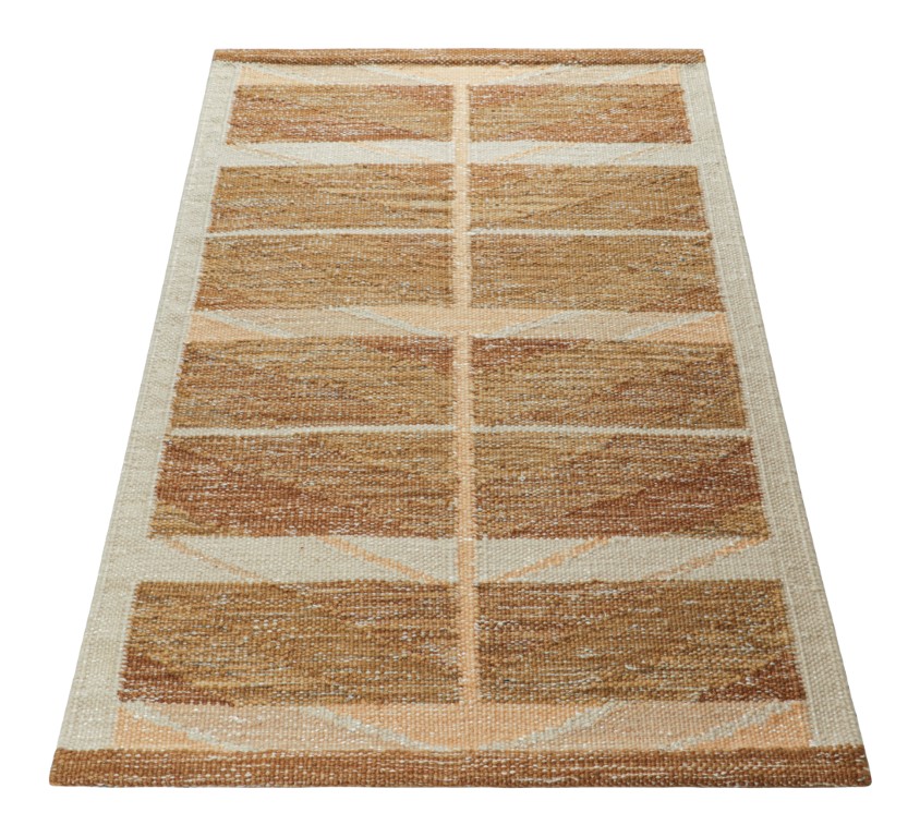 Scandinavian Rug with Geometric Patterns