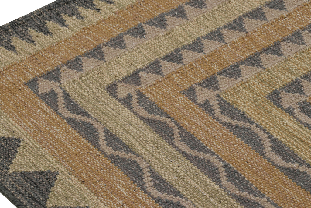Scandinavian Rug with Geometric Patterns