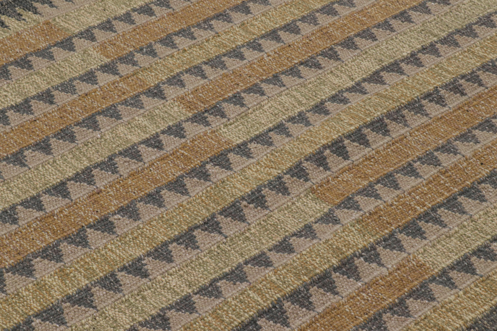Scandinavian Rug with Geometric Patterns