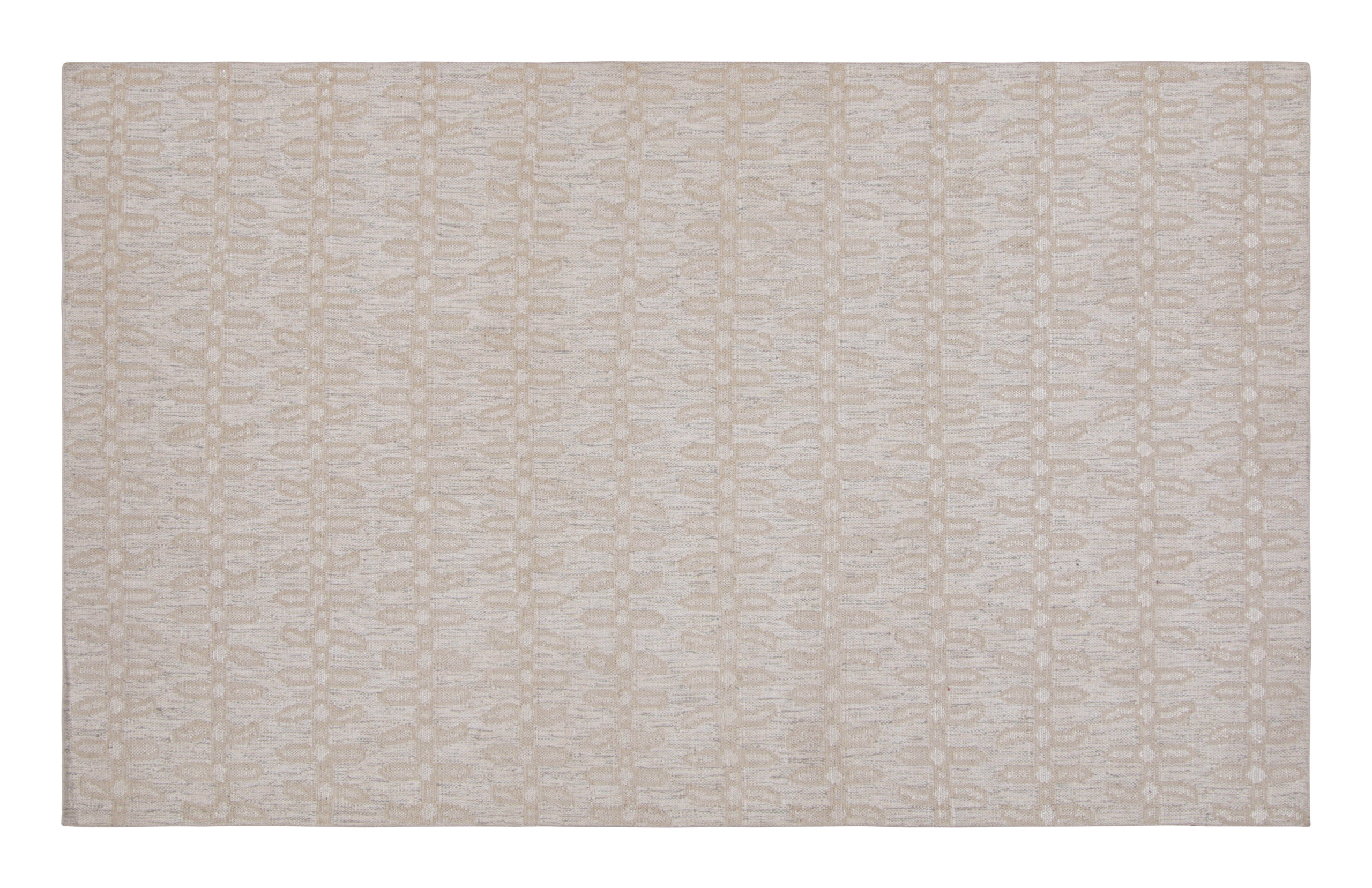 Scandinavian Rug with Floral Patterns