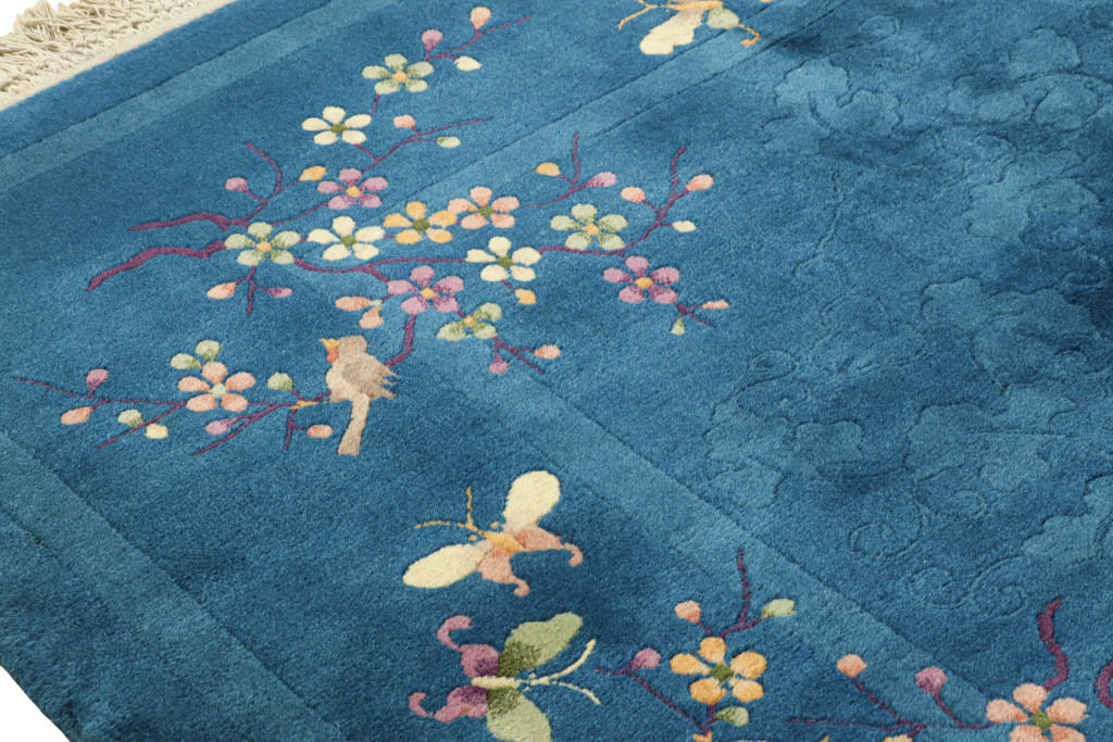 Antique Chinese Art Deco Rug