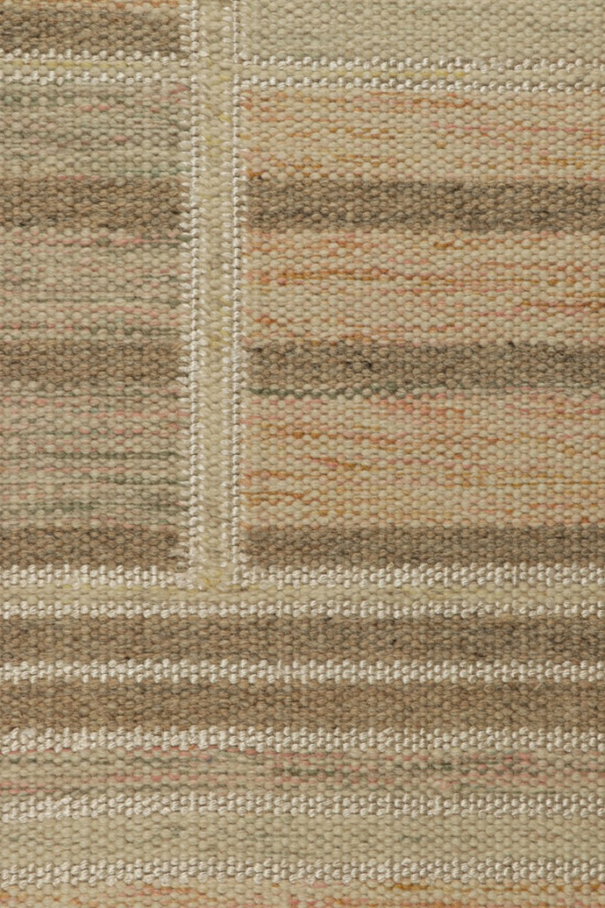 Scandinavian Rug with Geometric Patterns