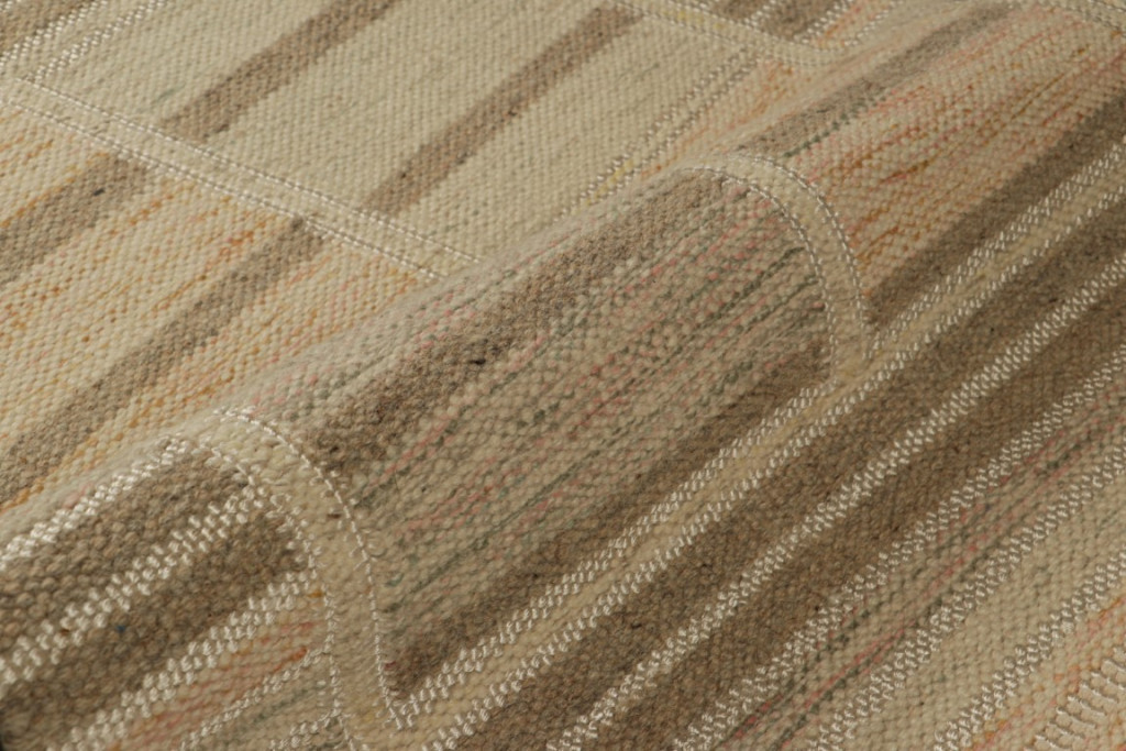 Scandinavian Rug with Geometric Patterns