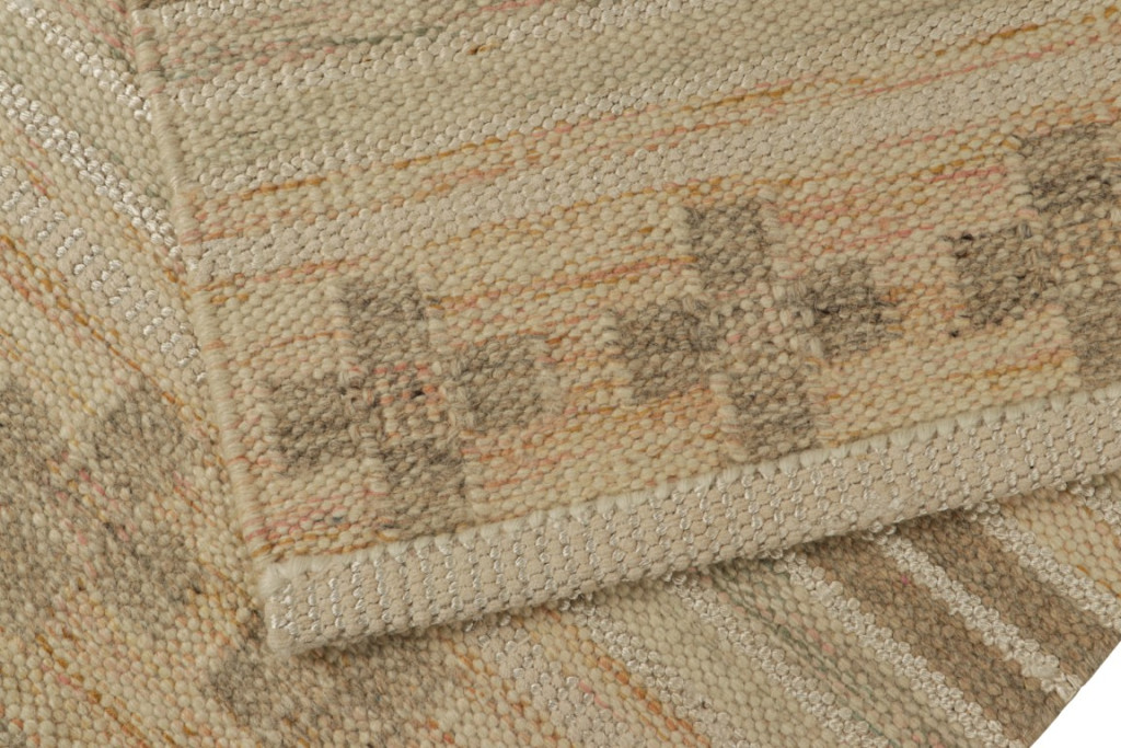 Scandinavian Rug with Geometric Patterns