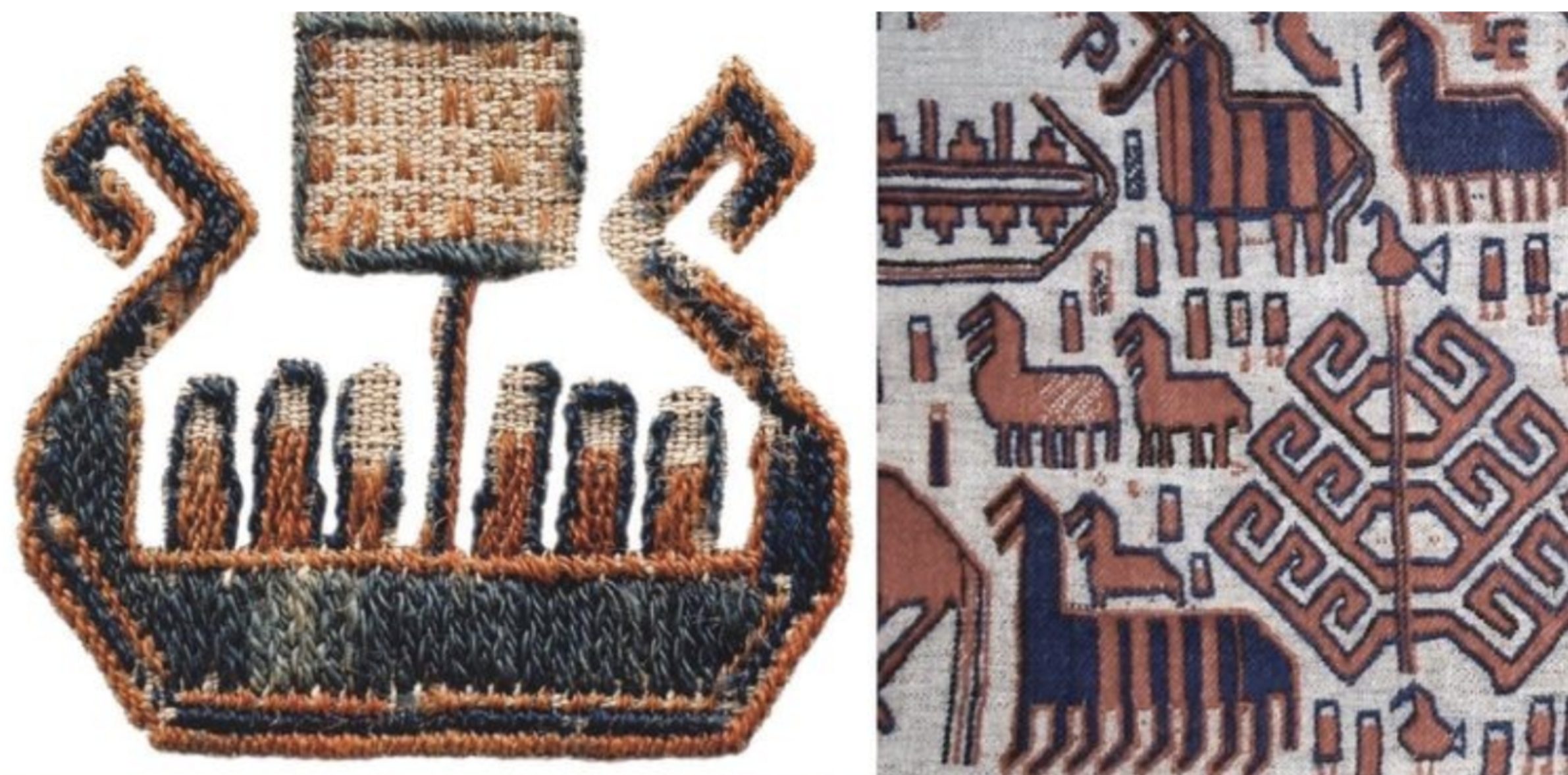 Fragments of the Överhogdal Tapestry