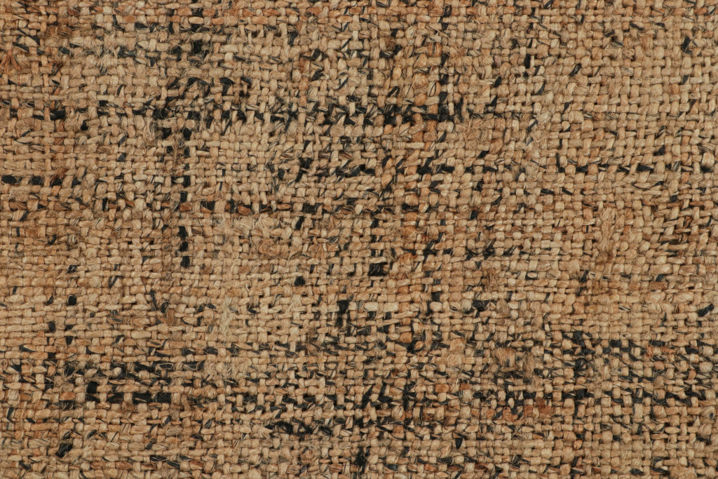 Contemporary Rug in Beige-Brown Striae