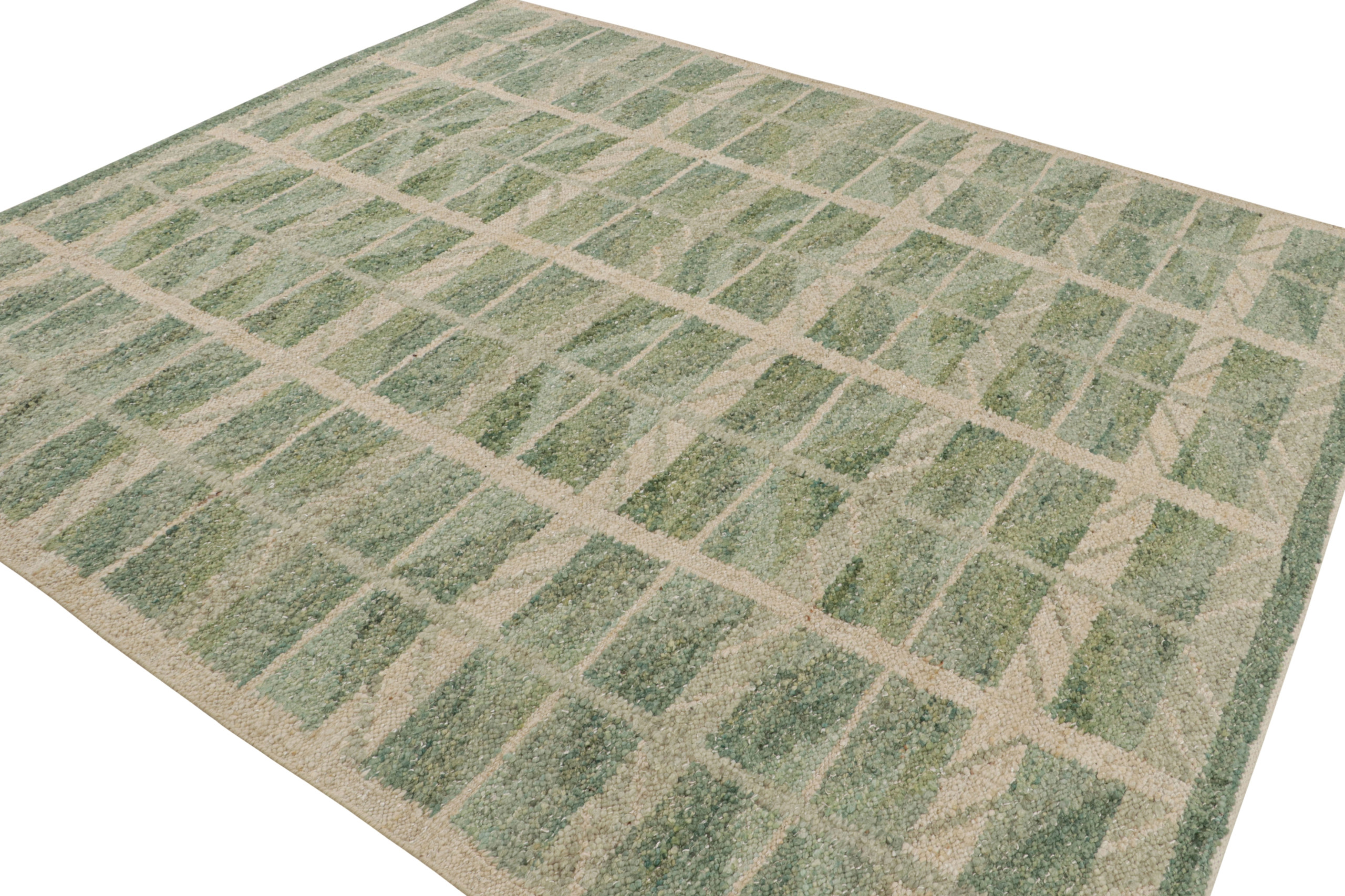 “Nu” Scandinavian Rug with Geometric Patterns