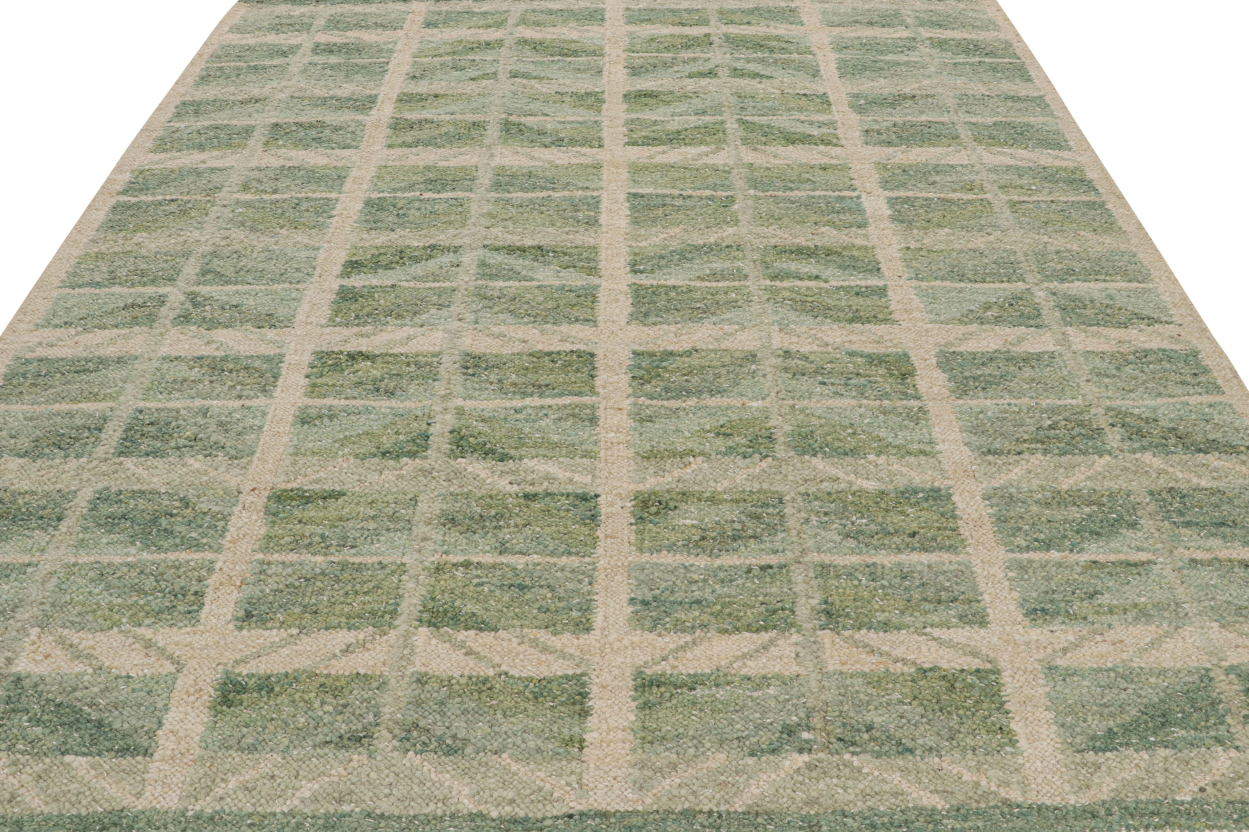 “Nu” Scandinavian Rug with Geometric Patterns
