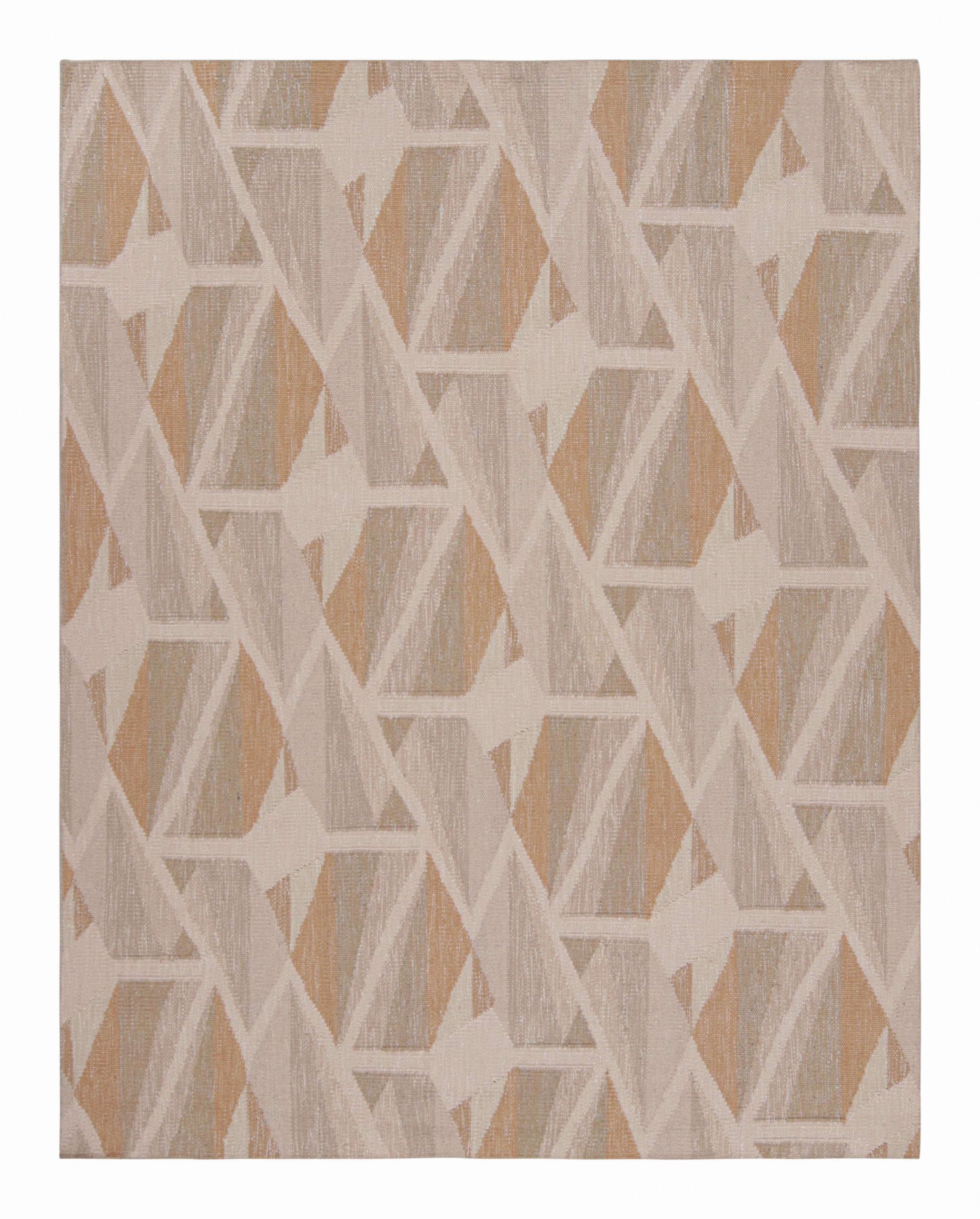 Scandinavian Rug with Geometric Patterns