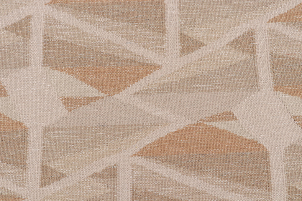 Scandinavian Rug with Geometric Patterns