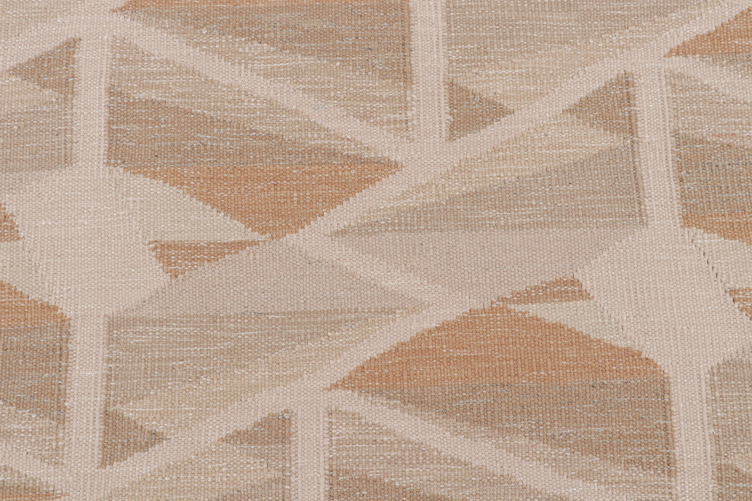Scandinavian Rug with Geometric Patterns