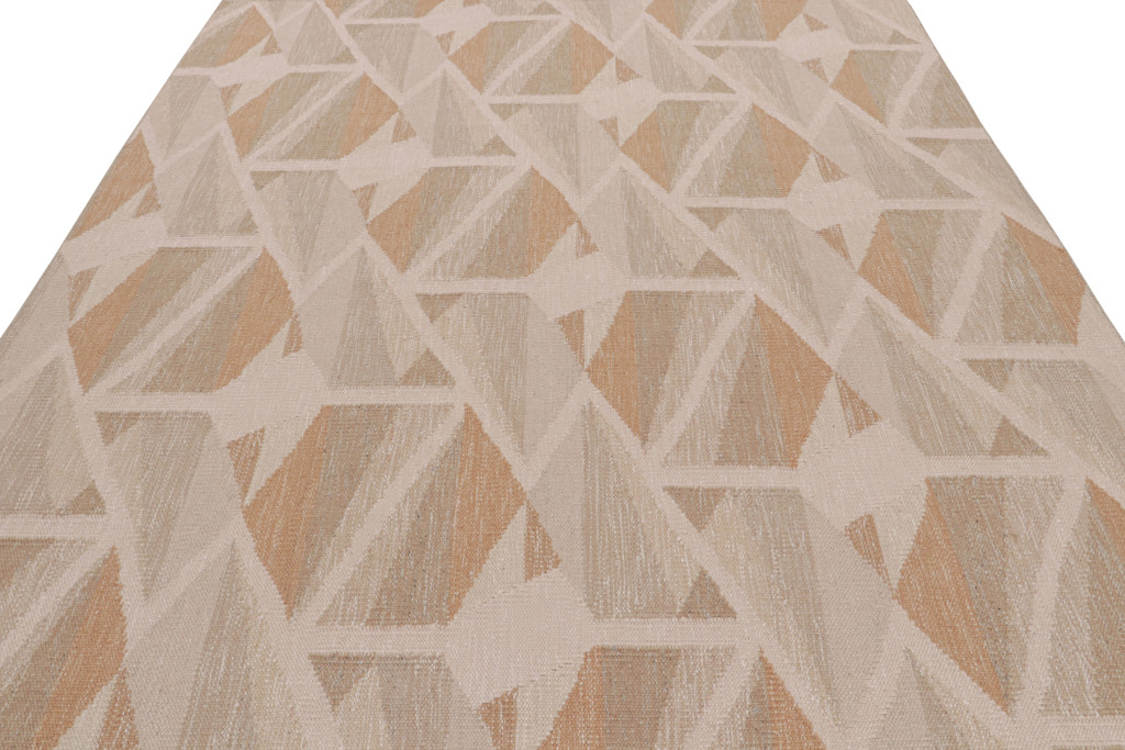 Scandinavian Rug with Geometric Patterns