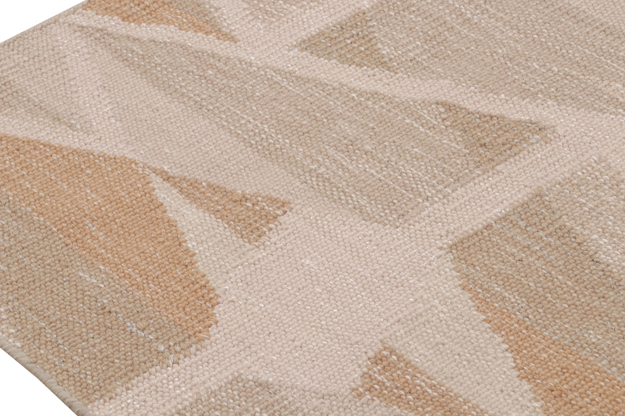 Scandinavian Rug with Geometric Patterns