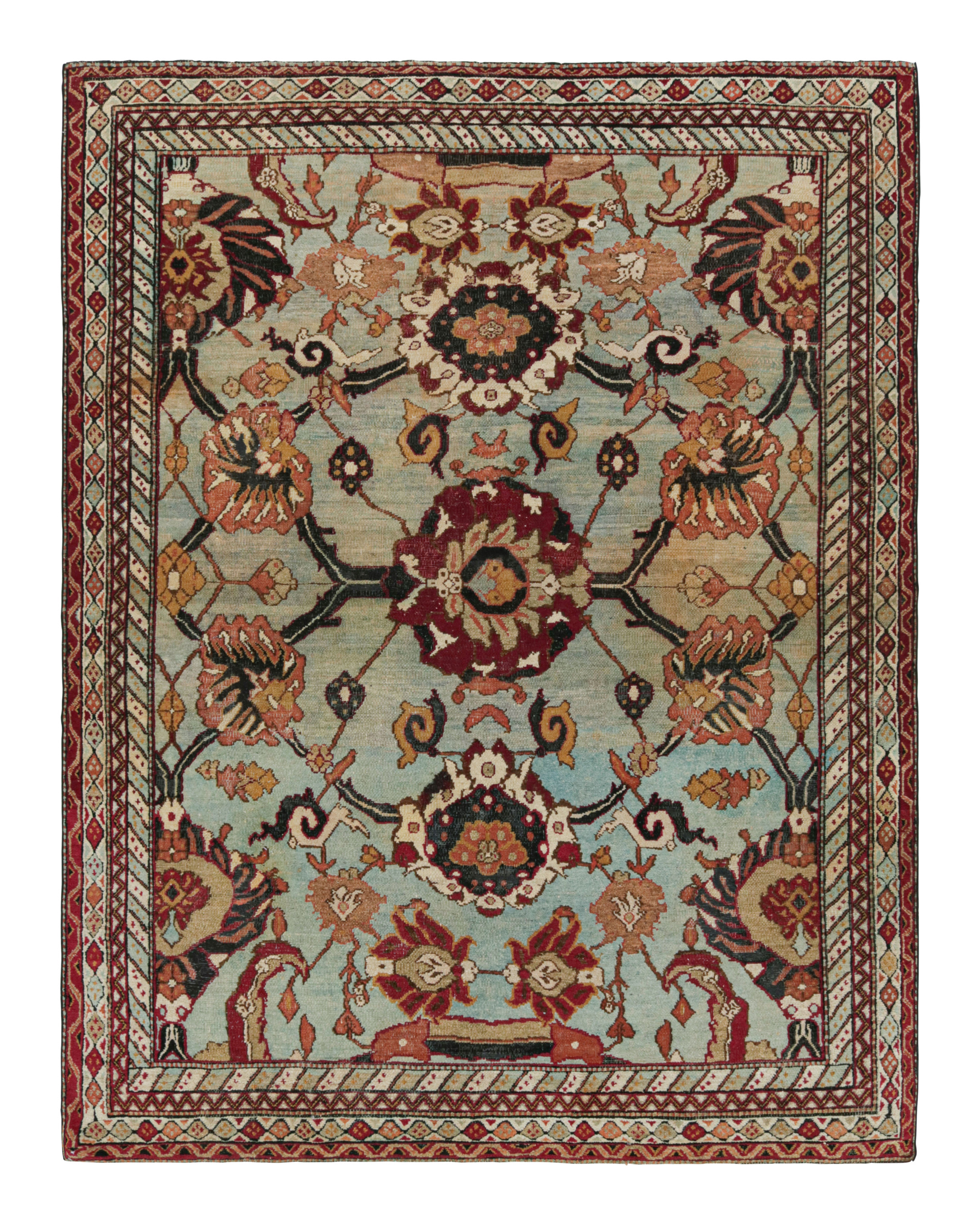 Antique Agra Rug