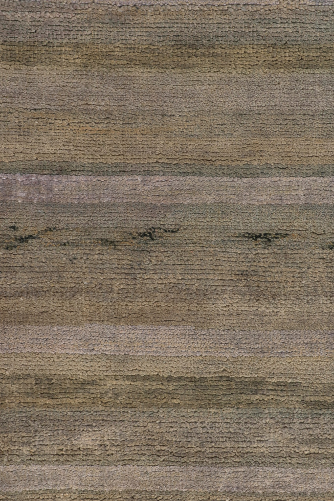 Modern Textural Striped Rug