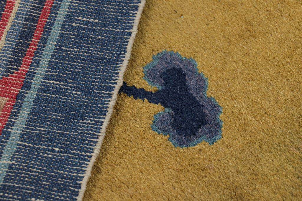 Antique Indochinese Art Deco Rug